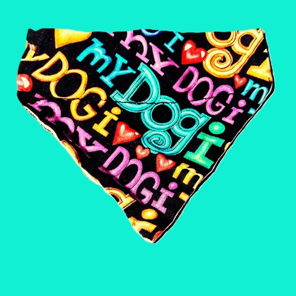 Dog & Puppy BANDANA ~ Set of 3 ~ Small, Over-the-Collar ~ Pet Fashion Accessory - Picture 4 of 15